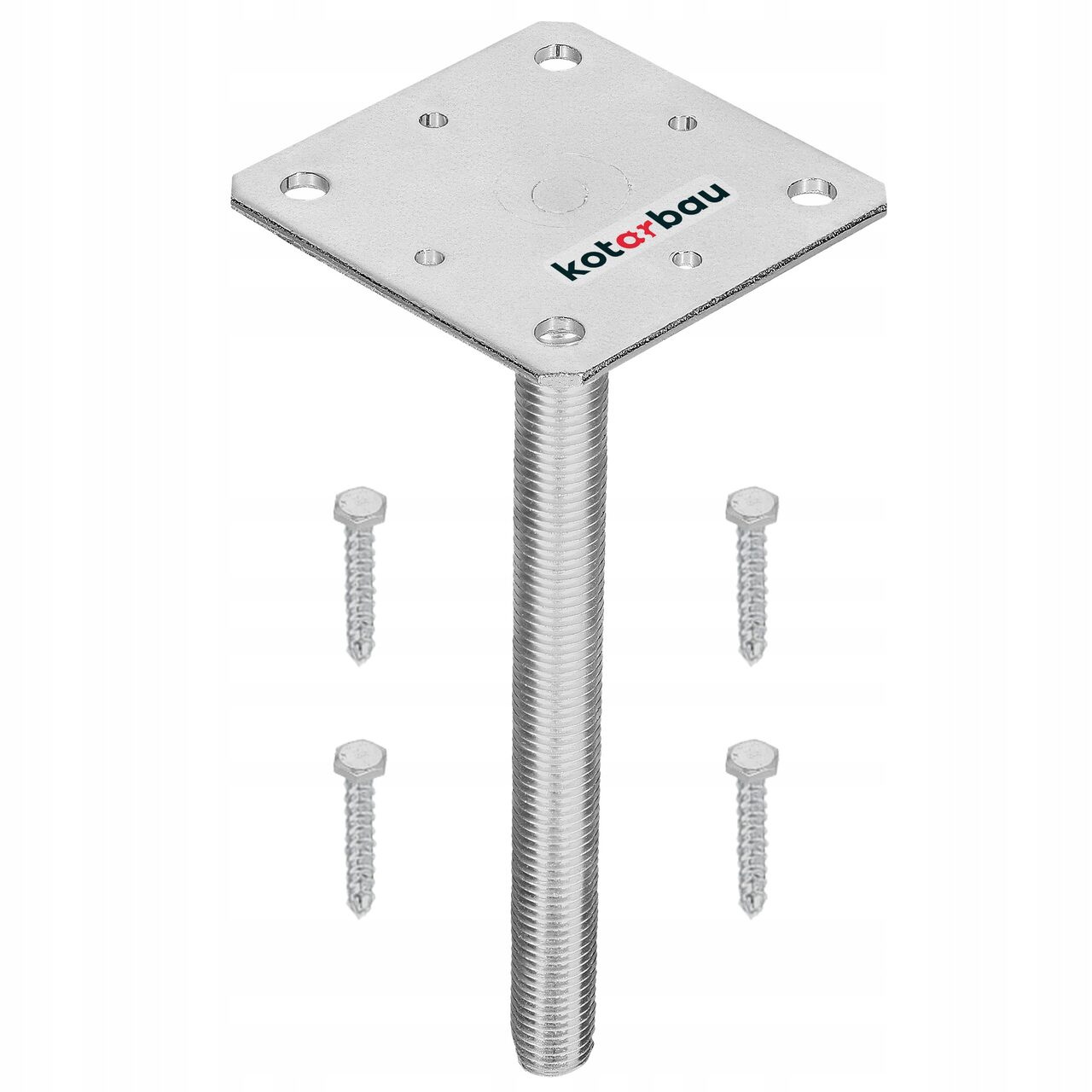 Základňa stĺpa psr-s pozinkovaná 110x110 mm