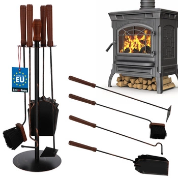 Zametač ulicový metla smeták s rukoväťou - Farba modrá