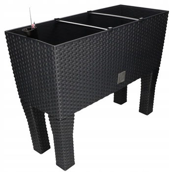 Balkónový kvetináč na nožkách 60 cm - Farba antracit