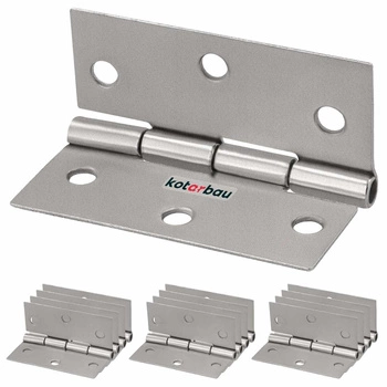 Krídlový záves nikel 50 sada 12 ks.