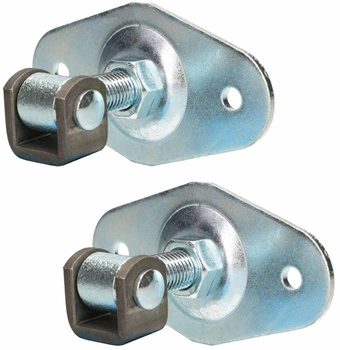 Nastaviteľný závitový záves brány m20 - 2 ks.