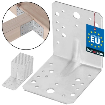 Uholník s prelisom 105x105x90 - 12 ks.