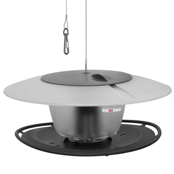 Závesná plastová búdka pre vtáky s lanom