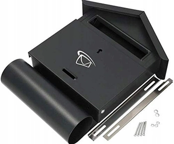 Poštová schránka na tlač 34x26x55 antracit