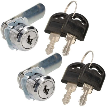 20 mm kazetový zámok na poštové schránky - 2 ks.