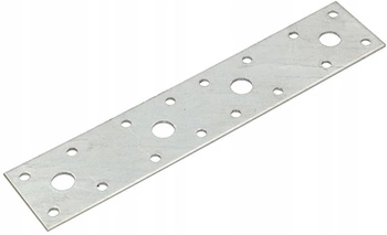 Perforovaná doska plochá konštrukcia konektor 200mm