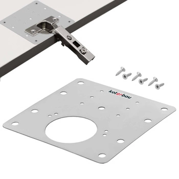 Opravná súprava pre závesy nábytku v plechovke 9x9 cm