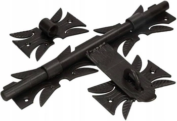 Garážová brána kovaná 320 mm pre bránu s bránkou