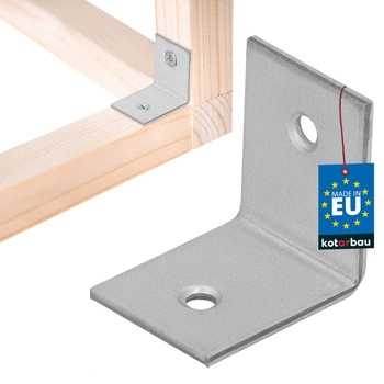 Tesársky uholník nerezový pozinkovaný 30x30x25 mm