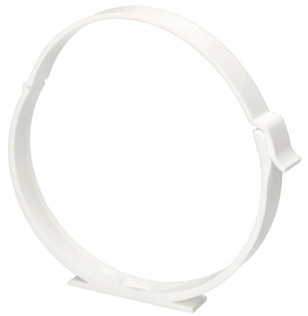 Držiak pre okrúhle ventilačné potrubia 125