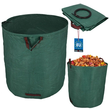 Záhradný kôš na lístie trávu okrúhly skladací 635 l