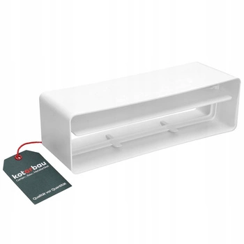 Spätná klapka biela spojka 204x60