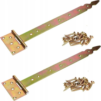 Záves dverí altánku t 400 mm sada 2 ks.