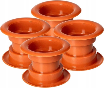 Ventilačná objímka dverí - 4 ks.