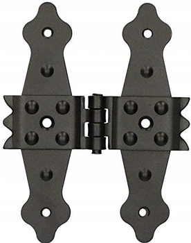 155 mm symetrický krížový záves uzávierky