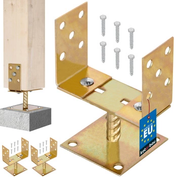 Tyčová základňa nastaviteľná skrutková 0-160 mm sada 2 ks.