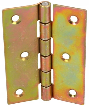 Opletený kovový záves na nábytok 80x60 mm