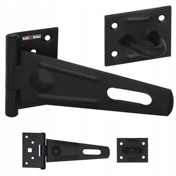 Čierna pozinkovaná oceľová skrutka 150x45