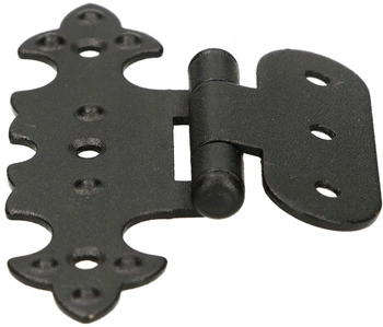 Dekoračné nábytkové závesy asymetrické pre retro nábytok čierne