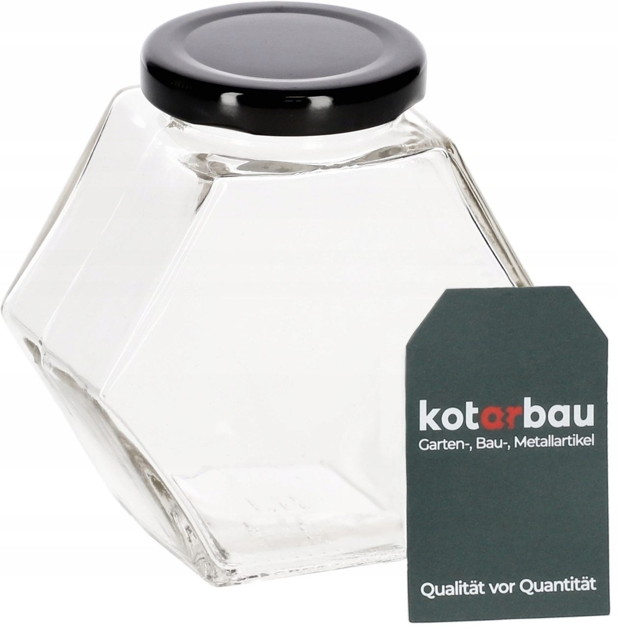 380 ml sklenená nádoba na korenie med