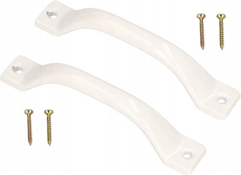 Kľučka nábytková antaba 140 na skrinky zásuvky 2 ks - Farba biela