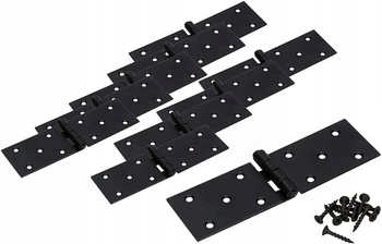 Konštrukcia spájaný box záves čierny 150x45 mm - 10 ks.