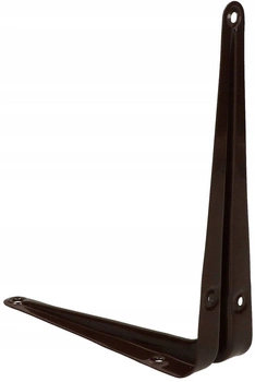 Držiak na policu 15x12,5 hnedý