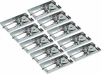 Pasca na myši kovová pasca na myši - 10 ks
