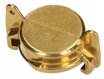 Mosadzná zátka spojky vodovodnej hadice