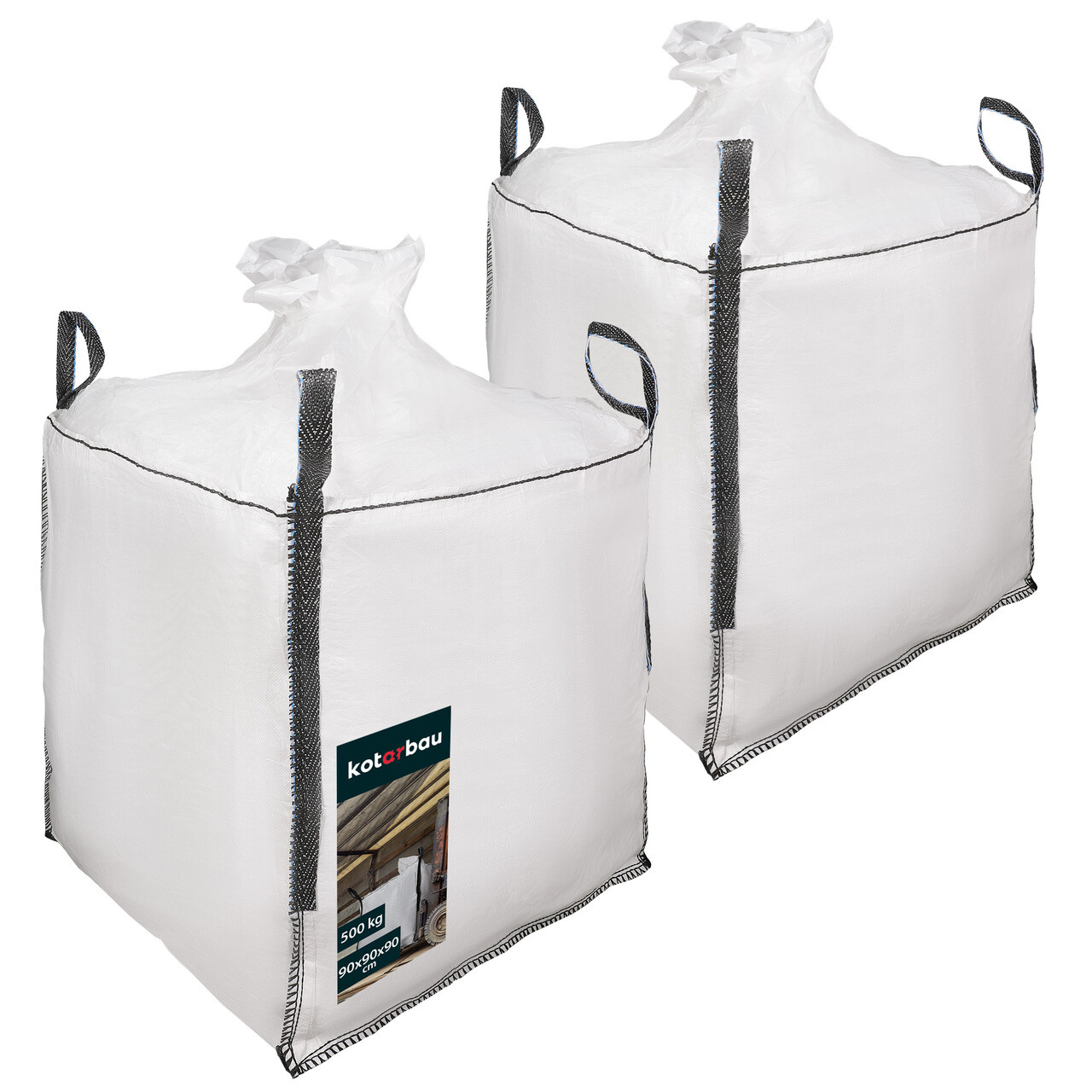 Veľké vrece na kŕmne obilie 500 kg sada 2 ks.