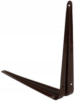 Podpera pre držiak police 20x15 hnedá