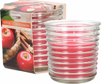 Sada vonných sviečok sklenená nádoba 2 ks