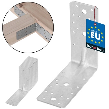 Uholník s prelisom 150x150x65 - 12 ks.