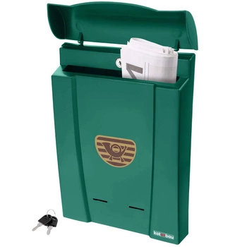 Poštová schránka zelená 40x28 cm