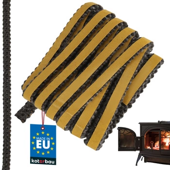 Samolepiaca páska na utesnenie krbu a pece 10x4 mm 2,5 m