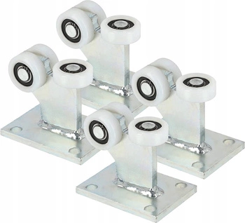 3 valčekový portálový vozík fi 43 pevný valčekový portál - 4 ks.