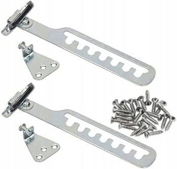 Okenný blok 19 cm hrebeňový doraz - 2 ks.