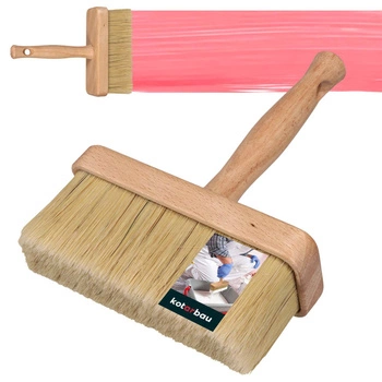 Lavica so štetcom veľká široká na základný náter tapiet 150 mm