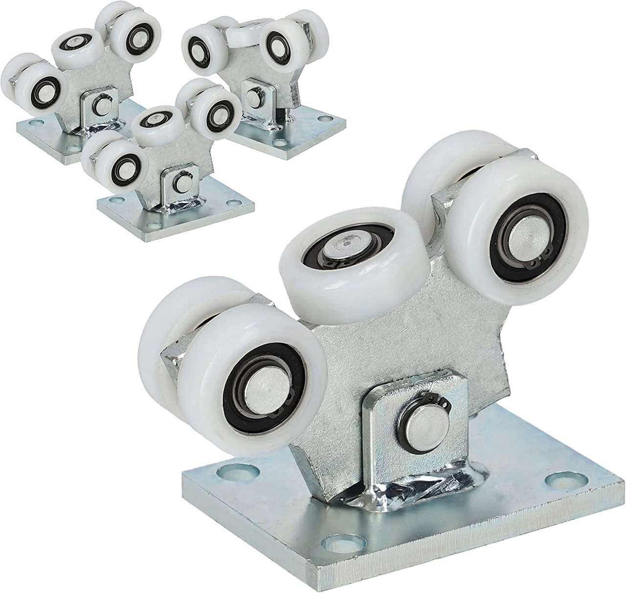 5 vozíkov na posuvné dvere - 4 ks.