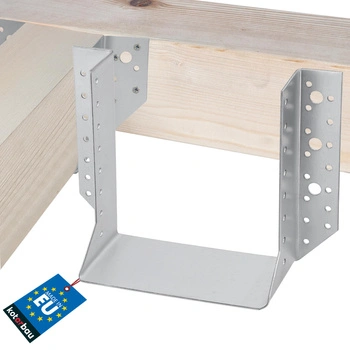 Vešiak na drevené trámy tesárske krokvové 160x170 mm