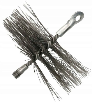 Drôtená kefa na komín 125 mm