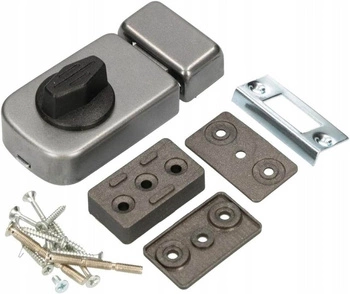 Západka horných dverí 50/60 mm strieborná