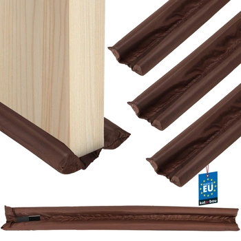 Pena pod dvere 30 mm 95 cm hnedá sada 3 ks