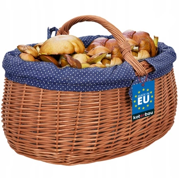 Prútený košík 47x31 cm