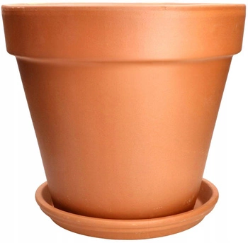 Obal na kvetináč keramický terakotový podstavec fi 43