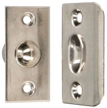 Zámok dverí s guľovou západkou z nehrdzavejúcej ocele