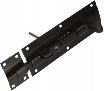 Obojstranná posuvná skrutka pre krídlové dvere čierna