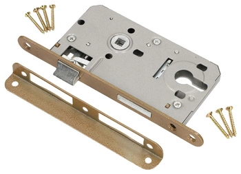 Zadlabávací zámok pre dvere 72x50 ľavá/pravá vložka