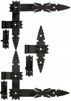 400 garážový rohový záves pre okenice