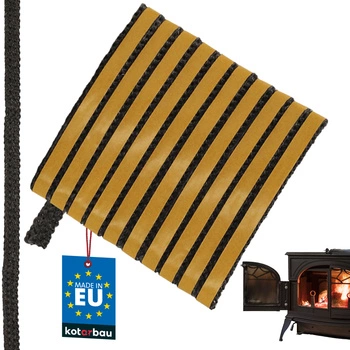 Samolepiaca páska na utesnenie krbu a pece 10x3 mm 2,5 m